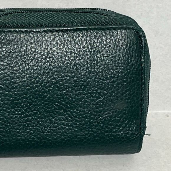 Buxton Women's Zip Around Accordion Multi Card Wallet Purse - Picture 5 of 9